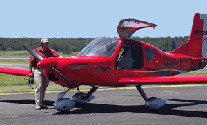 Howie's son and ALW colleague Nick Hughes with the shiny new SP-2000 demonstrator.